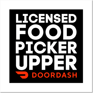 Doordash Licensed Food Picker Upper Posters and Art